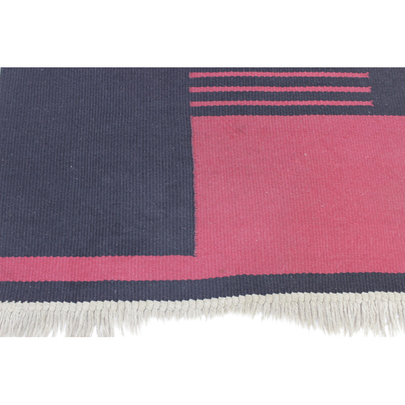 Tappeto Kilim vintage modernista - 1960