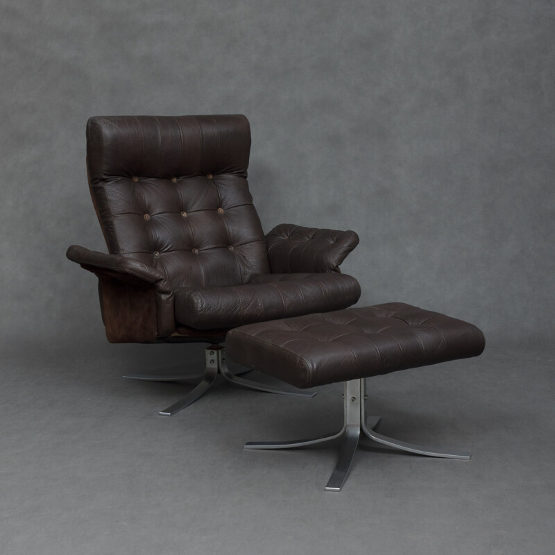 Ensemble de 2 fauteuils lounge de Ebbe Gehl et Soren Nissen - 1960