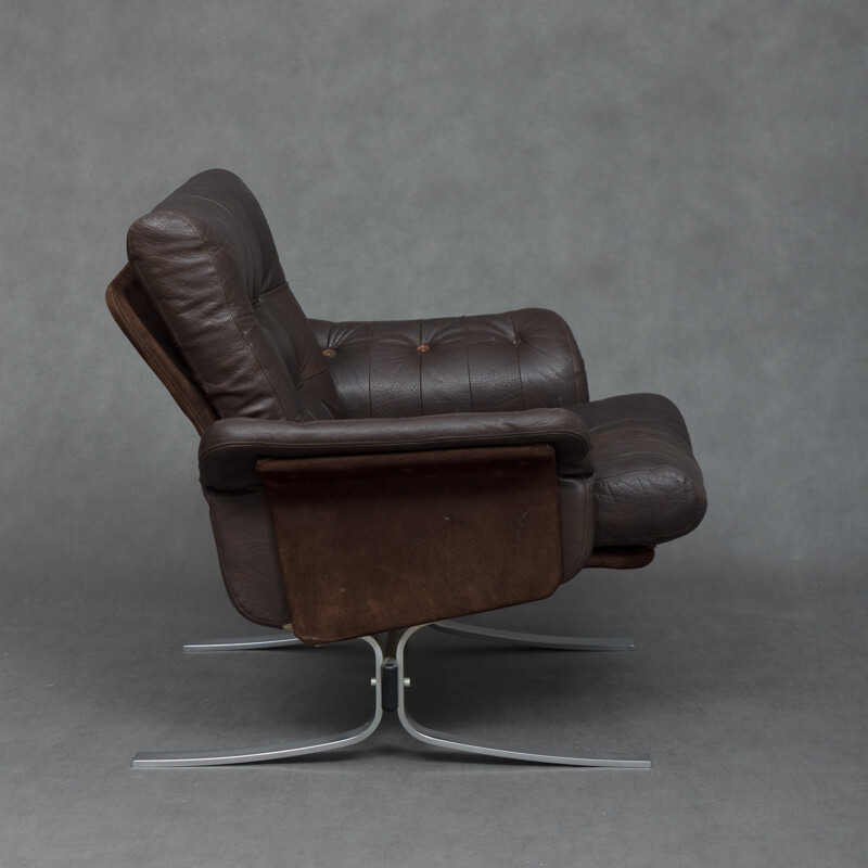Ensemble de 2 fauteuils lounge de Ebbe Gehl et Soren Nissen - 1960