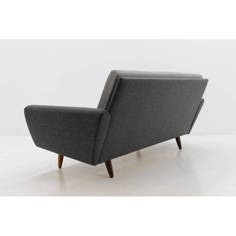 Mid-Century Danish Palisander Three-Seater Sofa -- 1960s