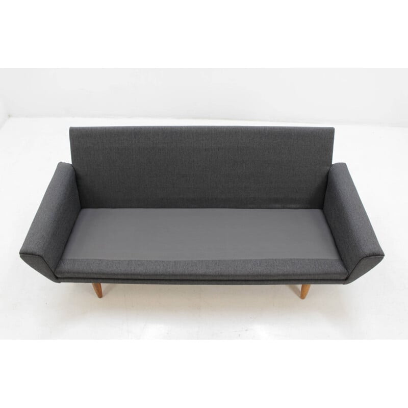 Mid-Century Danish Palisander Three-Seater Sofa -- 1960s