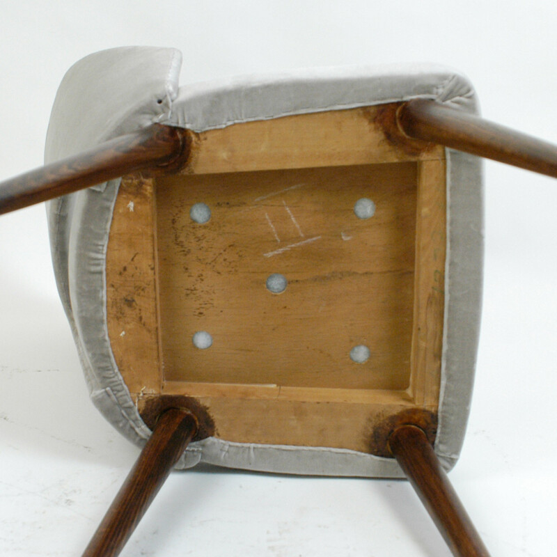 Paire de chaises à repas vintage dans le style d'Oswald Haerdtl - 1950