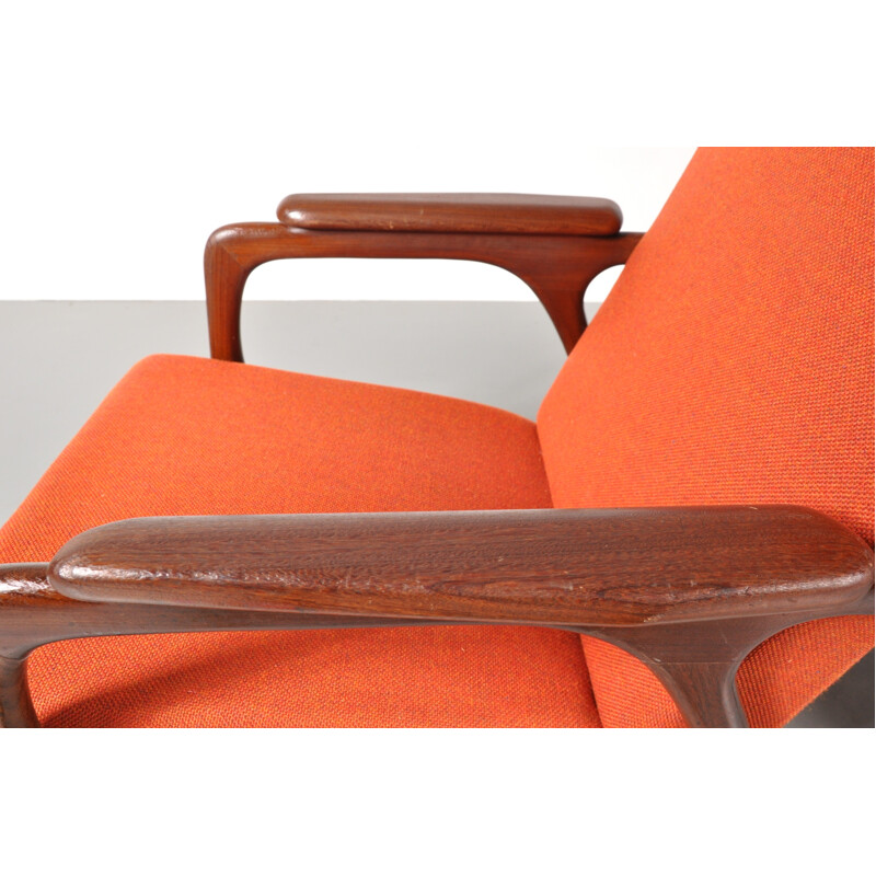 Pair of Dutch design lounge chairs by Louis van TEEFFELEN - 1950s 