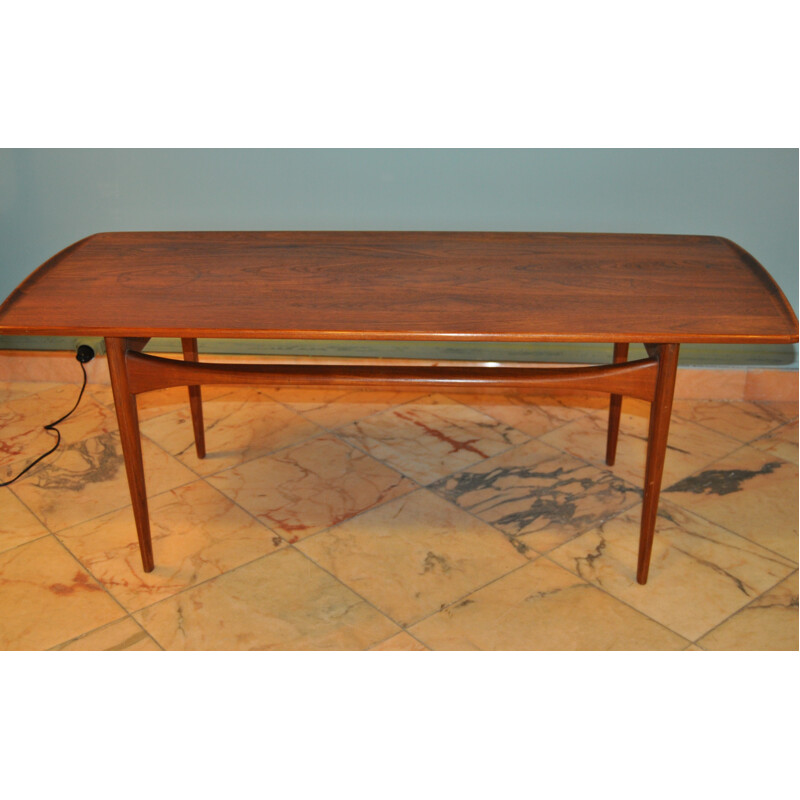 Coffee table in teak, Peter HVIDT and Orla MOLGARD NIELSEN - 1960s