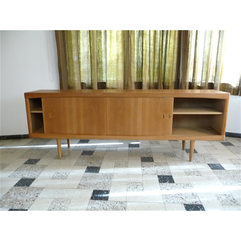 Oak Sideboard by Henry W. Klein for Bramin - 1960s