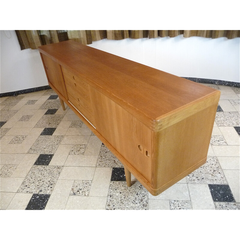 Oak Sideboard by Henry W. Klein for Bramin - 1960s
