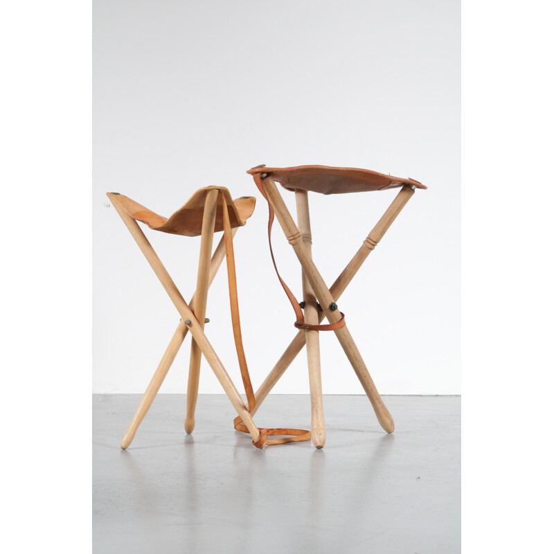 Vintage foldable stools - 1960s