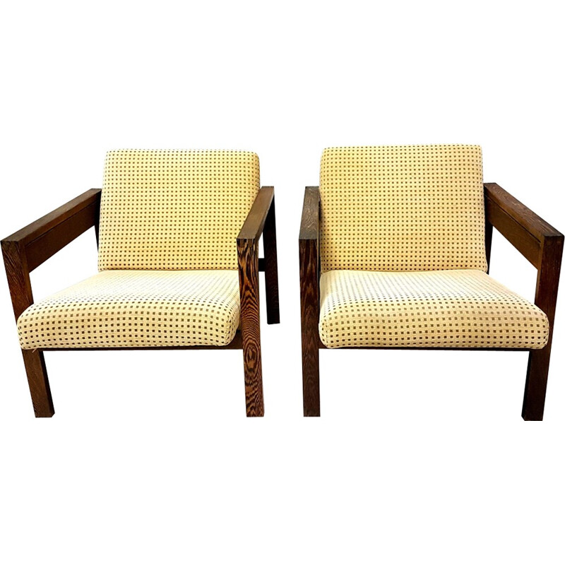 Set of 2 SZ25 chairs by Hein Stolle for t Spectrum - 1959