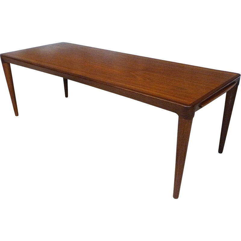 Danish Teak Coffee Table with extendable leaf - 1960s