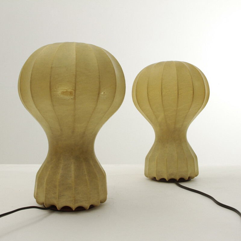Set of 2 "Gatto Piccolo" table lamp by Castiglioni brothers for Flos - 1960s