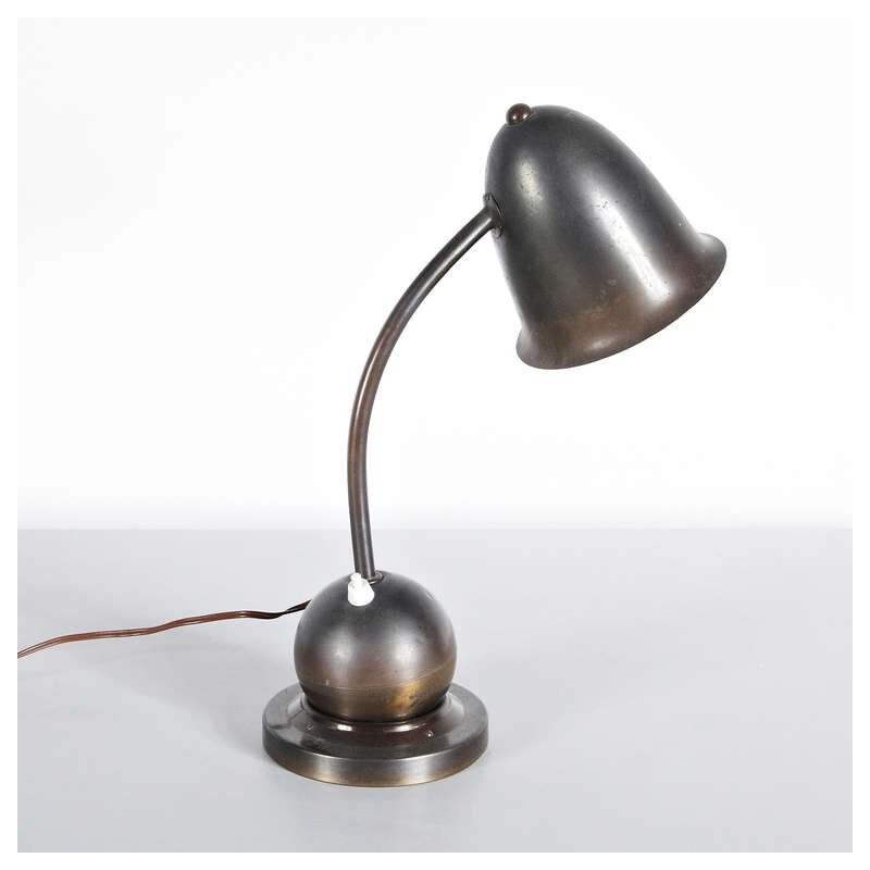 Lampe de table par W.H. Gispen pour Daalderop - 1930