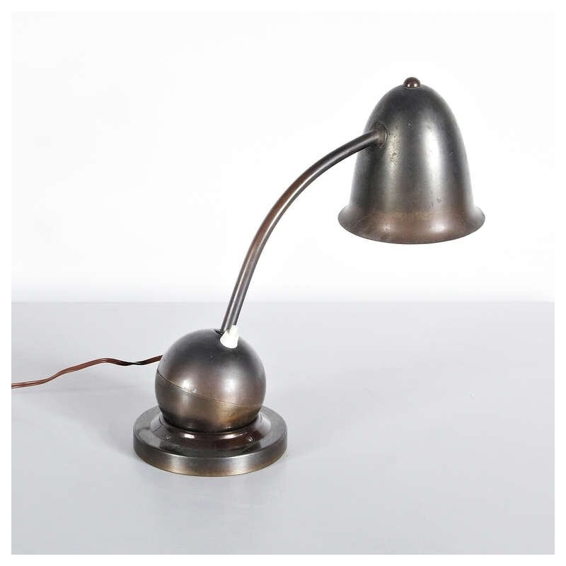 Lampe de table par W.H. Gispen pour Daalderop - 1930