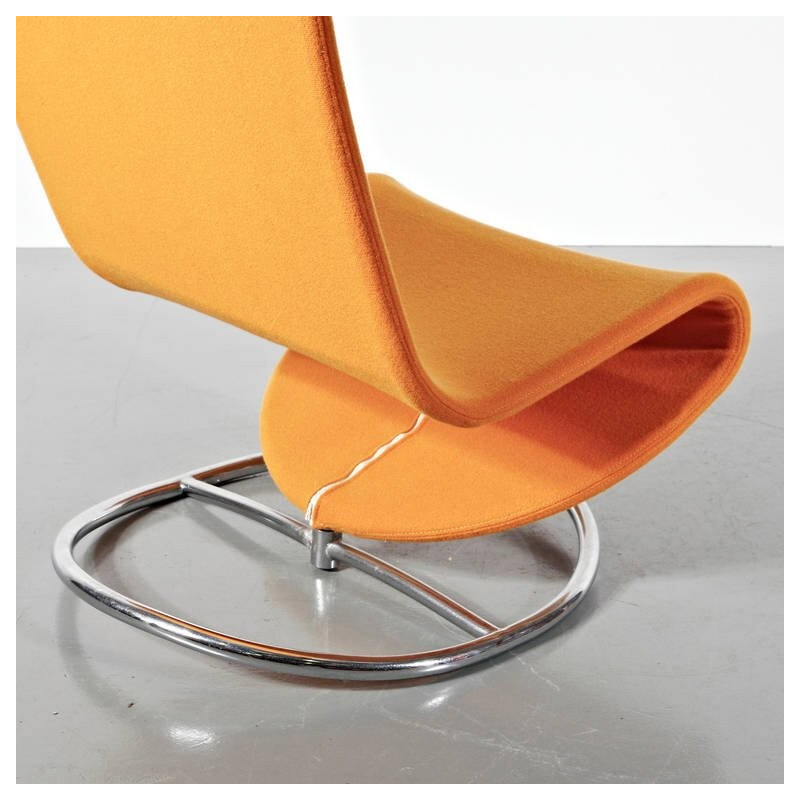 1-2-3 Rocking easychair by Verner Panton for Fritz Hansen - 1970s