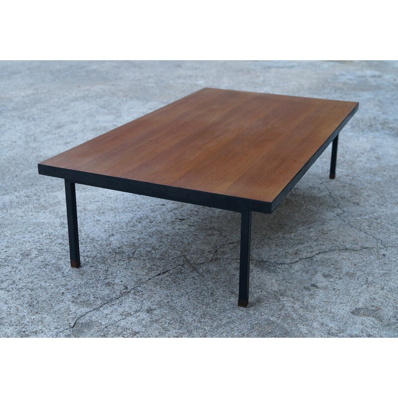 Table basse en chêne - années 50