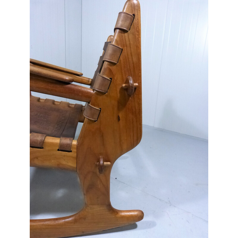 Vintage Rocking Chair by Angel Pazmino - 1960s
