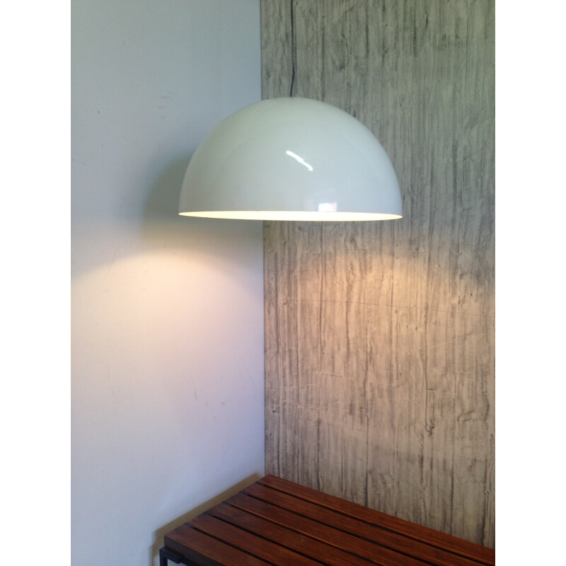 White hanging lamp "Sonora", Vico MAGISTRETTI - 1976