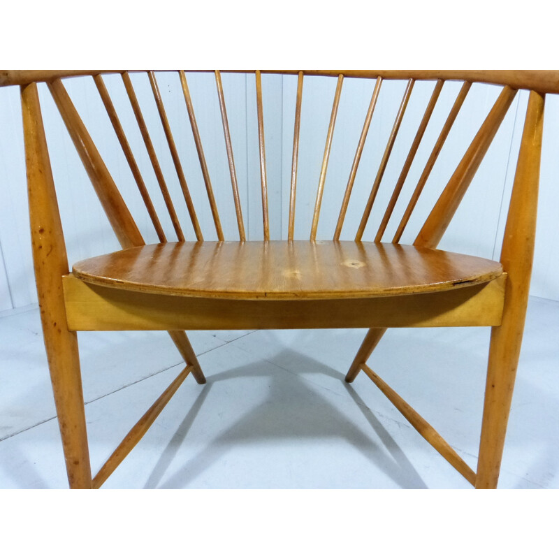 Suite de 2 fauteuils "Sun Feather" de Sonna Rosen - 1950