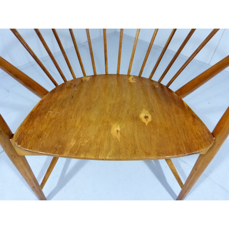 Suite de 2 fauteuils "Sun Feather" de Sonna Rosen - 1950