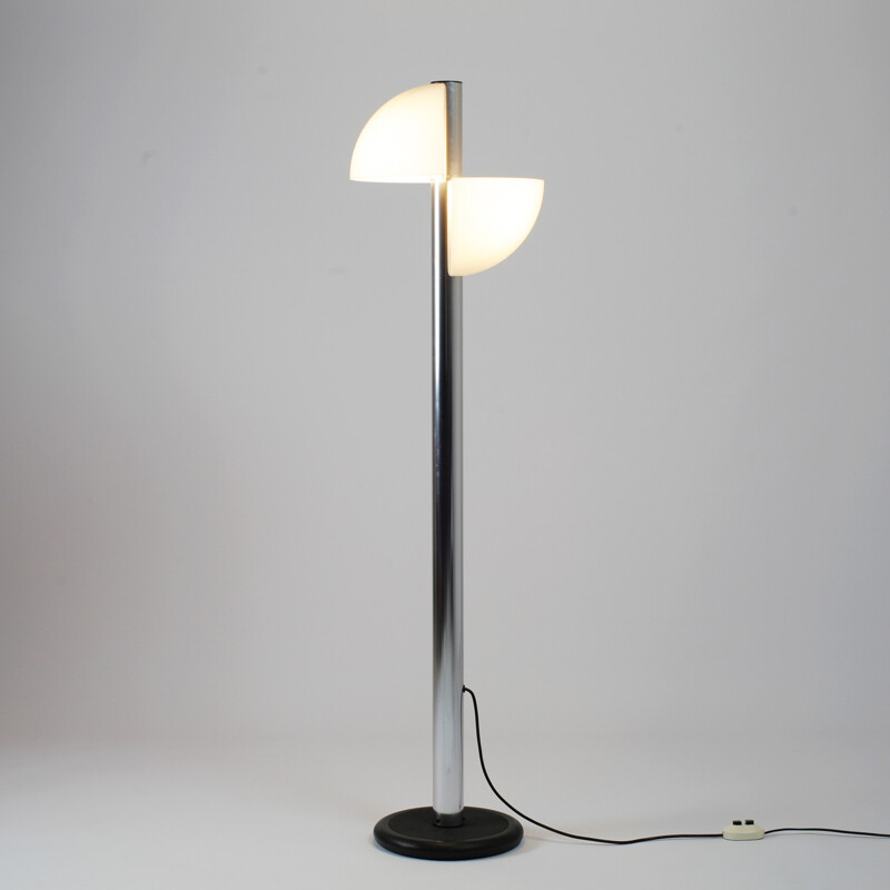 Spicchio Floor lamp by Danilo and Corrado Aroldi for Stilnovo, Italy - 1970