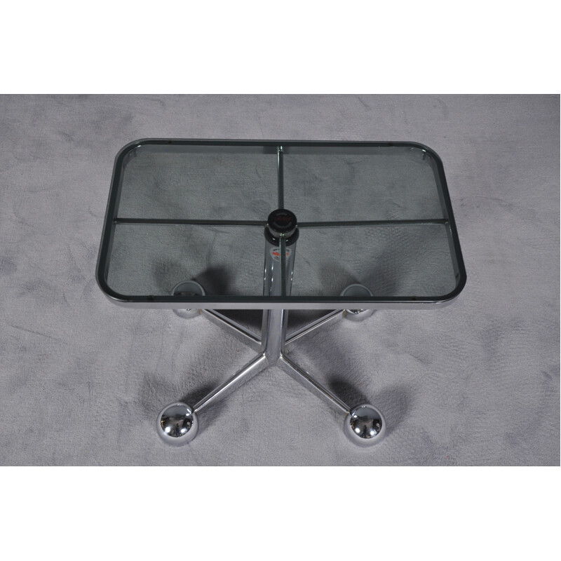 Modern Bar Cart or Side Coffee Table by Allegri Arredamenti, Italy - 1970s