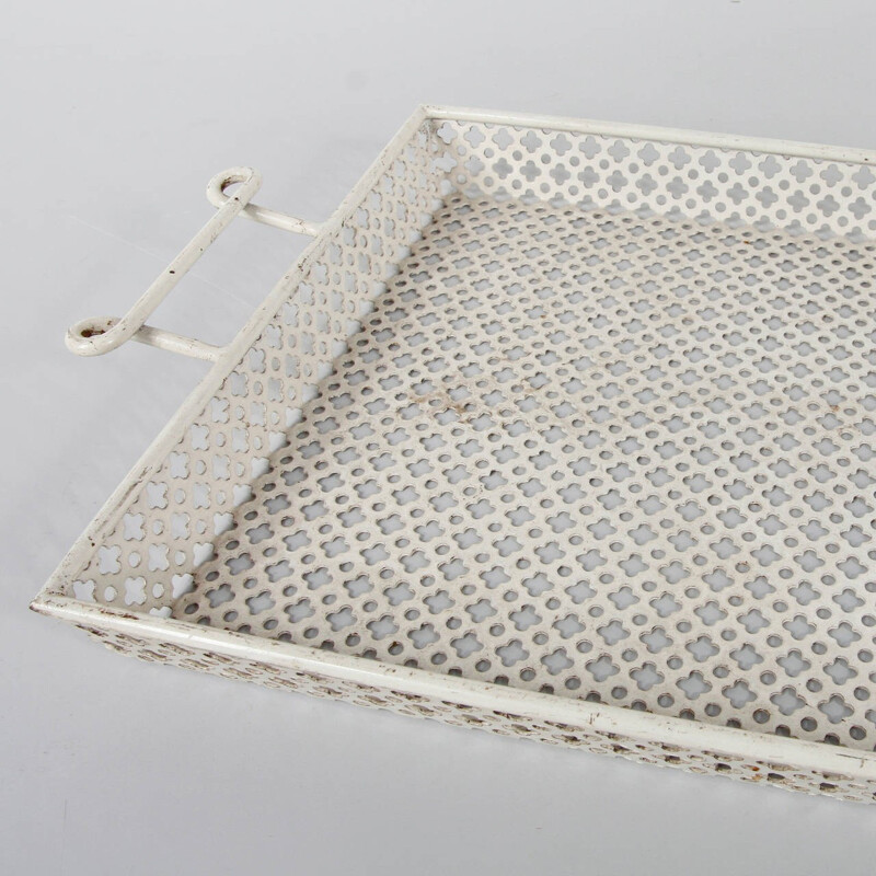 Enameled Metal Tray by Mathieu MATEGOT - 1950s