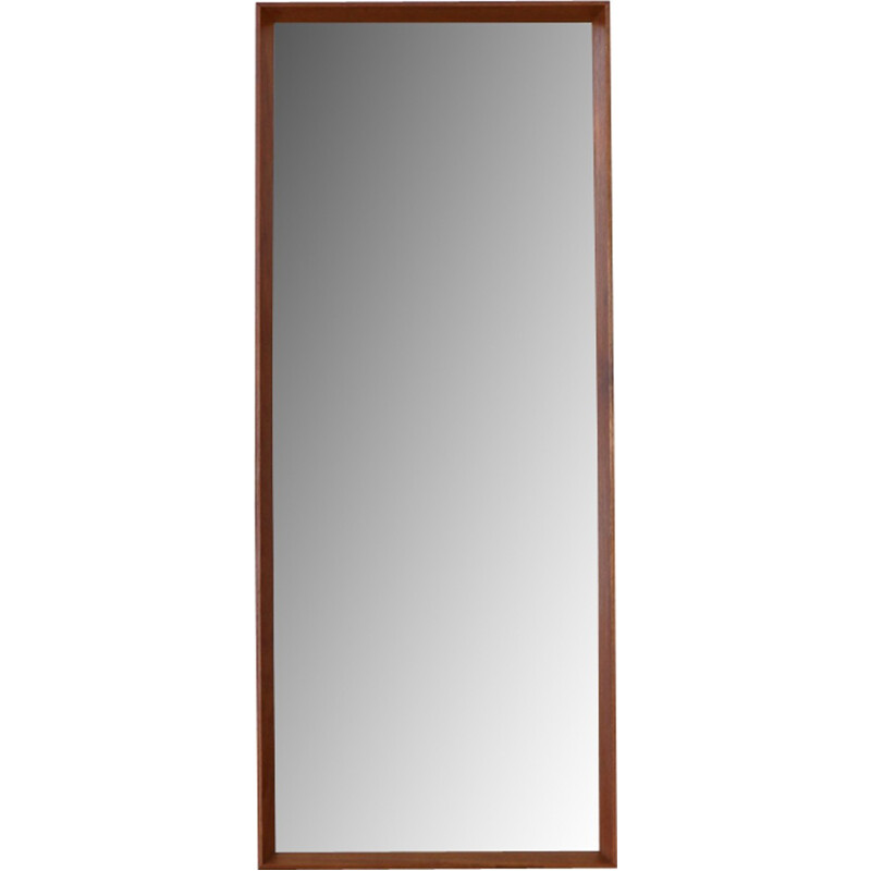 Danish Mid Century Teak Mirror - 1950s