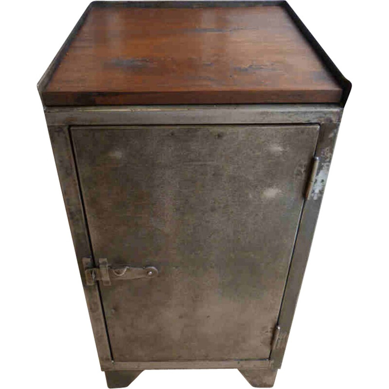 Vintage Industrial side cabinet - 1950s