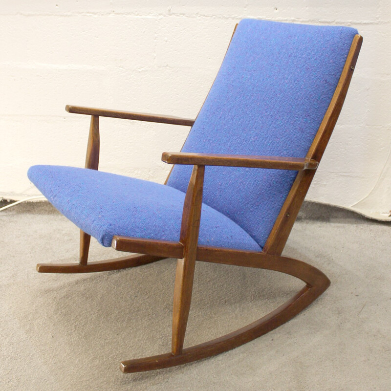 Rocking-chair vintage scandinave - 1950
