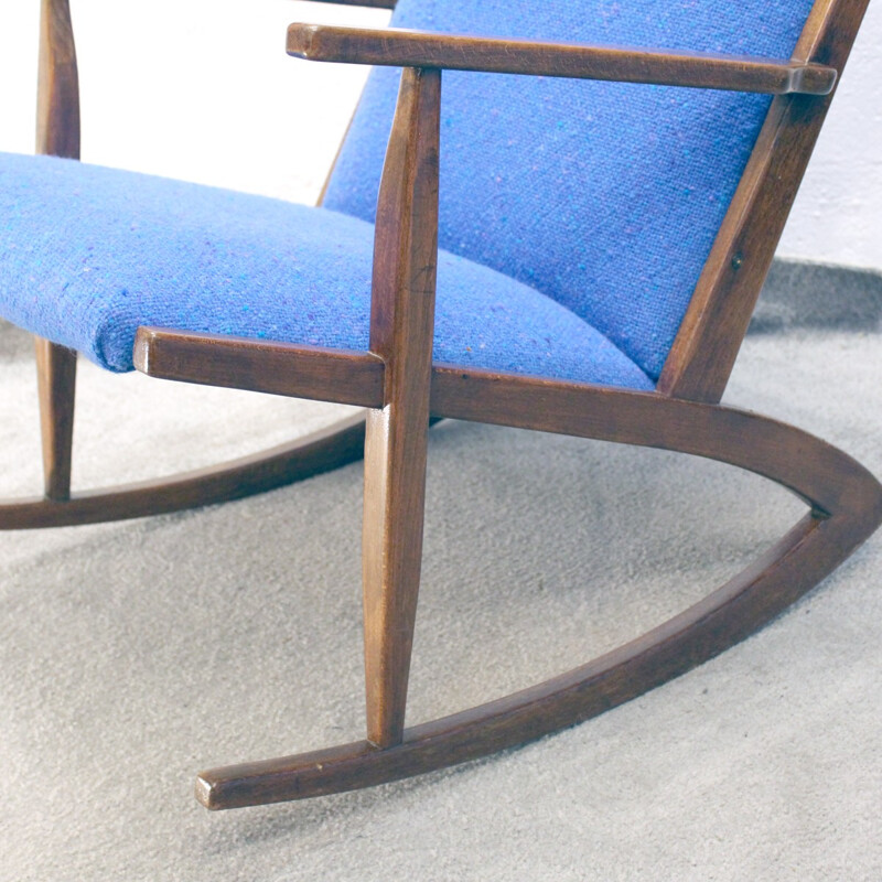 Rocking-chair vintage scandinave - 1950