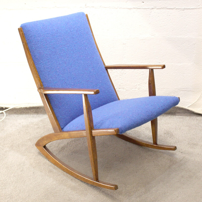 Vintage scandinavian rocking chair - 1950s