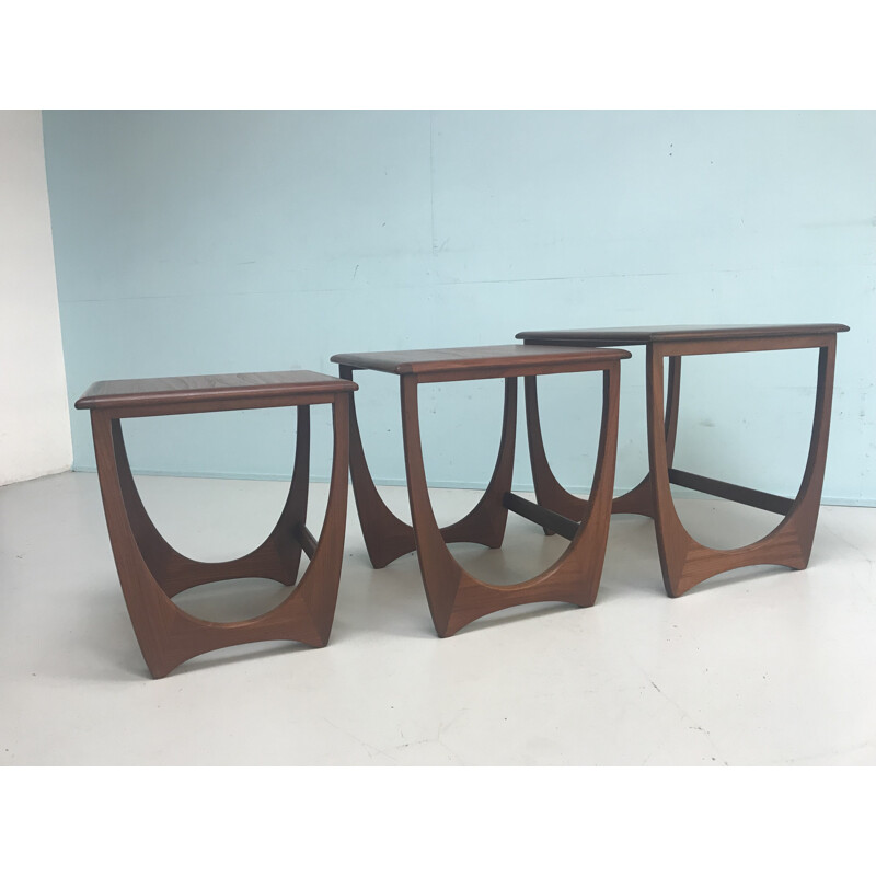 Vintage G-plan nest of tables - 1960s