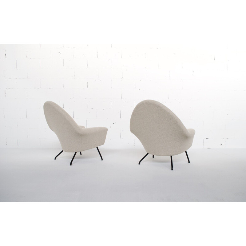 Pair of armchairs model 770 by Joseph-André Motte - 1958