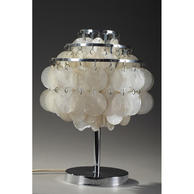 Lampe de table vintage allemande de Verner Panton - 1960