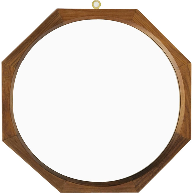 Italian octagonal mirror - 1960s