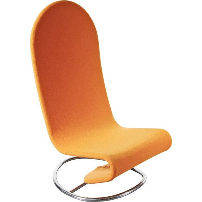 1-2-3 Rocking easychair by Verner Panton for Fritz Hansen - 1970s