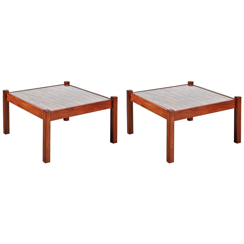 Pair of Coffee Tables by Percival LAFER - 1960s