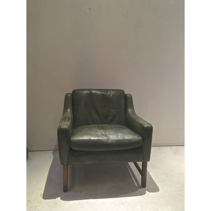 Vintage lounge armchair by Fredrik Kayser for Vatne - 1960s