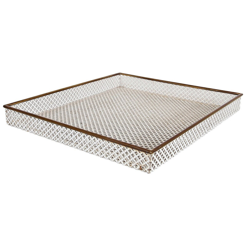 Metal and Brass Tray by Mathieu MATEGOT - 1950s