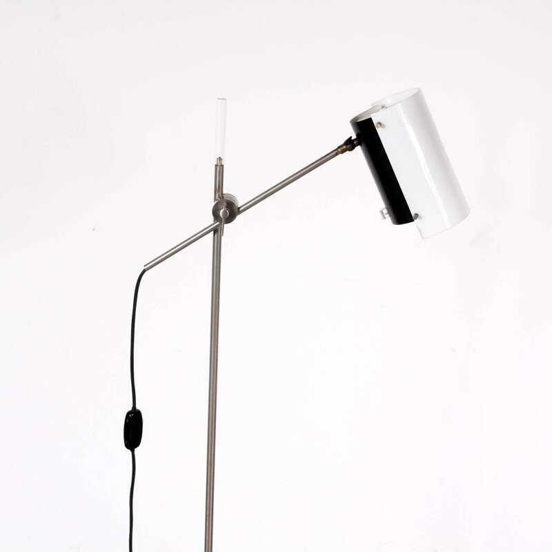 Mid century white Philips Floor Lamp - 1950s
