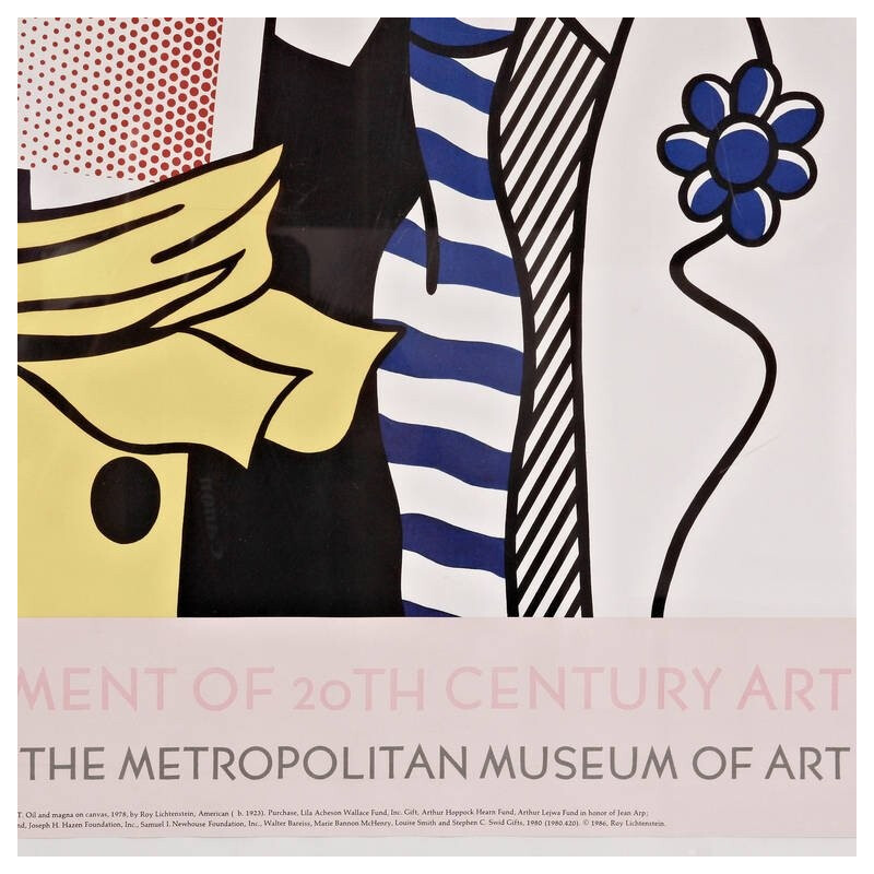 Metropolitan Museum of Modern Art Poster by Roy LICHTENSTEIN - 1970s 