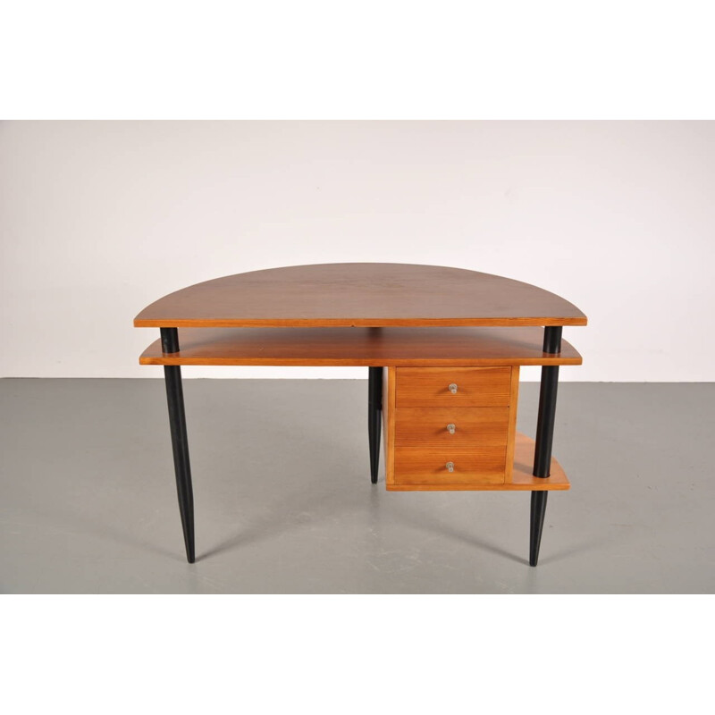 Vintage Wooden Scandinavian Desk  - 1950s