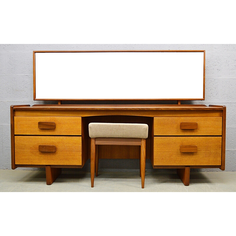 Teak Dressing Table and Stool by White and Newton - 1960s