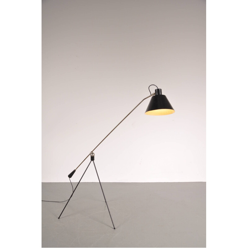 Floor Lamp "Magneto" by H. FILLEKES - 1954  