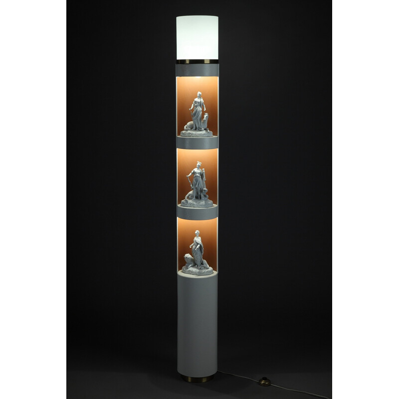Light shelf column by Jean Perzel - 1960