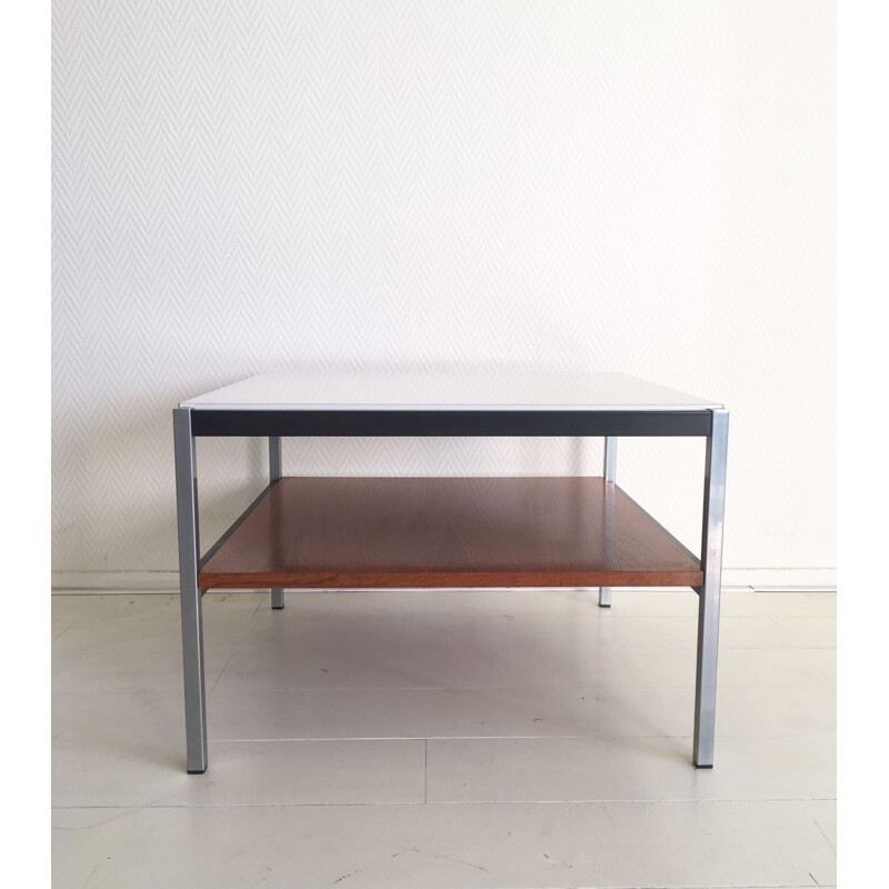Minimalist Coffee Table by Coen de Vries for Gispen - 1960s