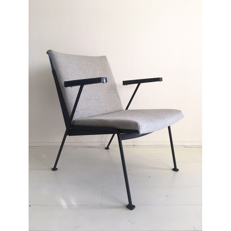 "Black Oase" Lounge Chairs by Wim Rietveld for Ahrend de Cirkel - 1950s