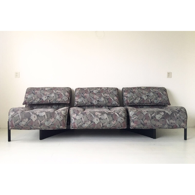 Vico Magistretti Pastel Colored "Veranda" Sofa for Cassina - 1980s