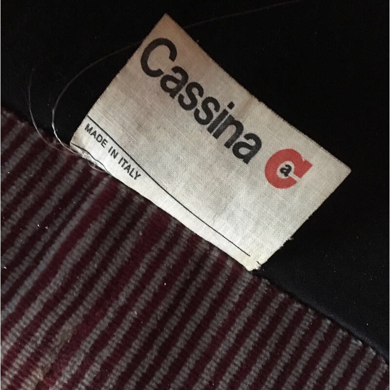 Canapé Deux Places par Vico Magistretti pour Cassina - 1970