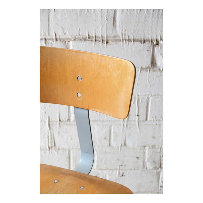 Vintage Industrial Swivel Desk Chair - 1970s