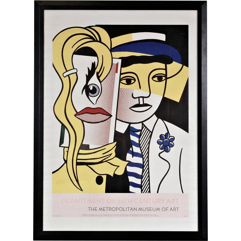 Metropolitan Museum of Modern Art Poster by Roy LICHTENSTEIN - 1970s 